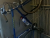 Bike on CapitolCorridor train